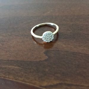 Pave Disc Ring
